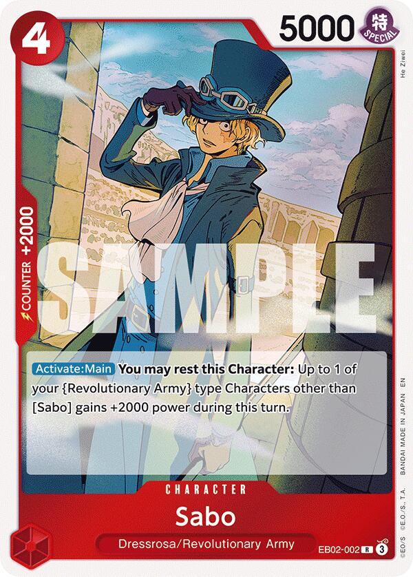 Sabo card artwork