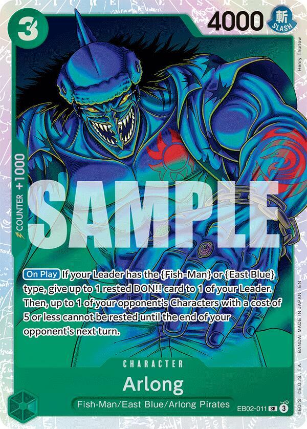 Arlong card artwork