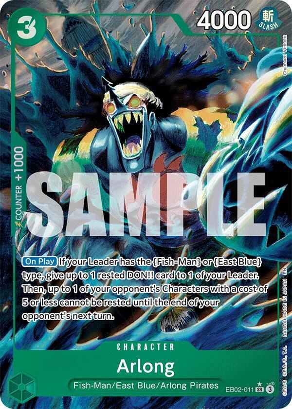 Arlong (Alternate Art) card artwork