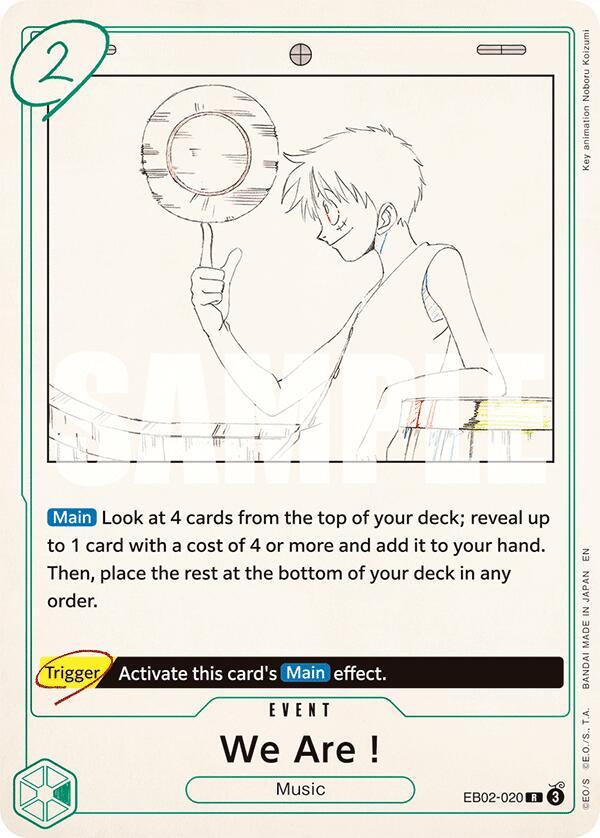 We Are! card artwork