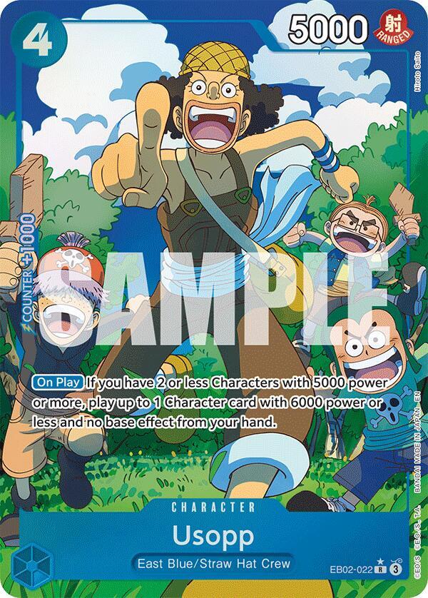 Usopp (Alternate Art) card artwork