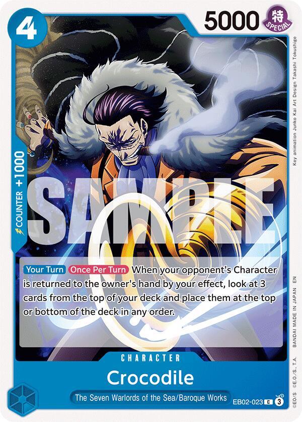 Crocodile card artwork