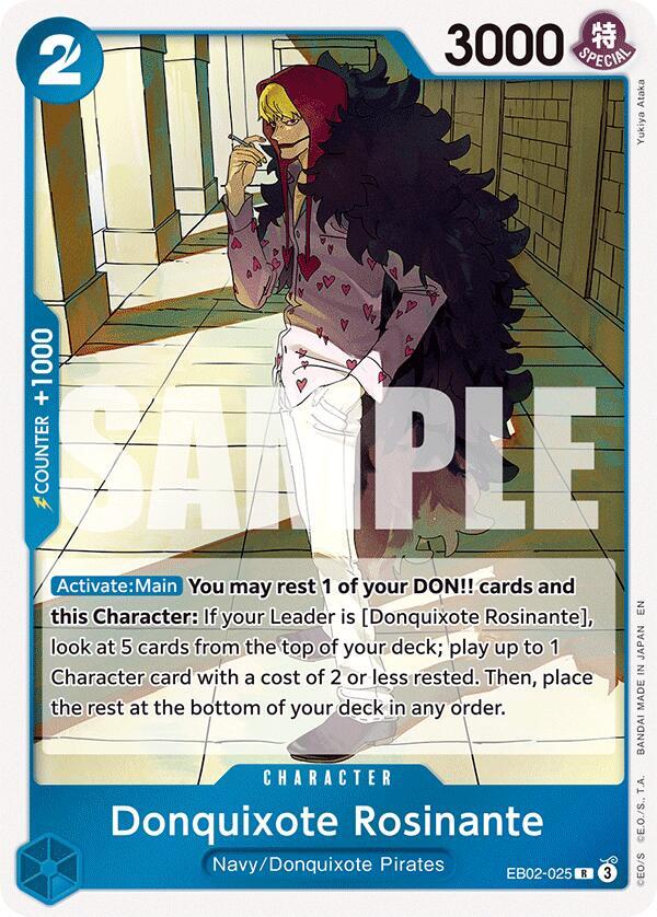 Donquixote Rosinante card artwork