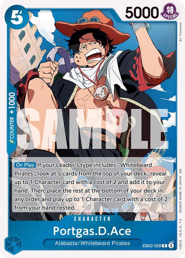 Portgas.D.Ace card artwork