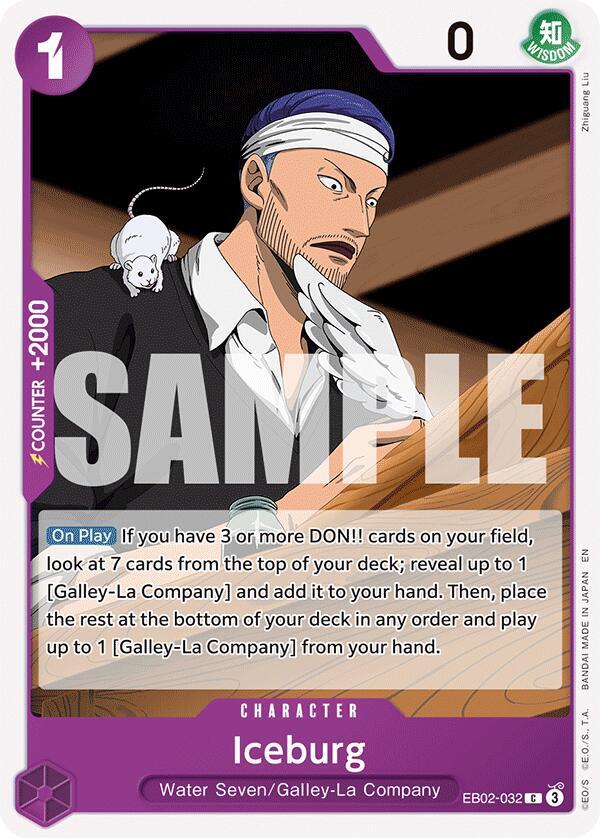 Iceburg card artwork