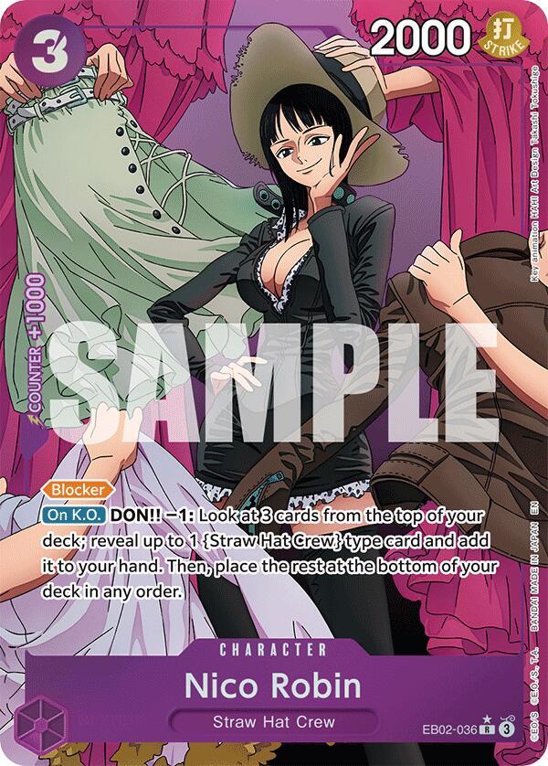 Nico Robin (Alternate Art) card artwork