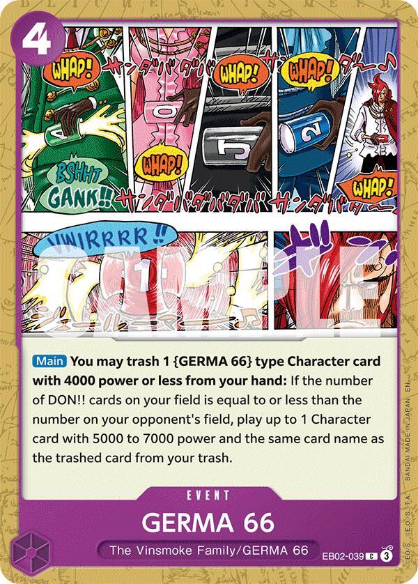 GERMA 66 card artwork