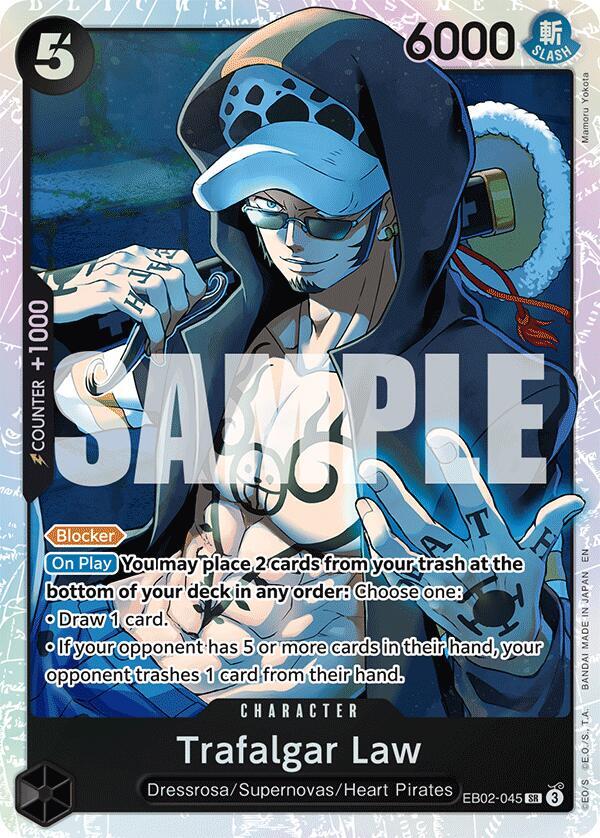 Trafalgar Law card artwork