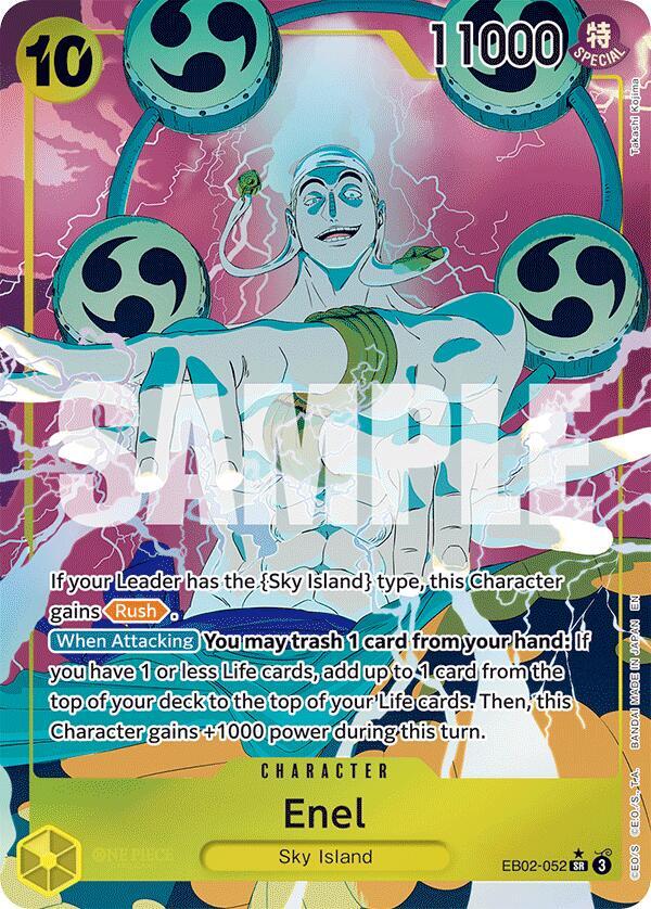 Enel (Alternate Art) card artwork