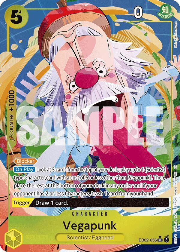 Vegapunk (Alternate Art) card artwork