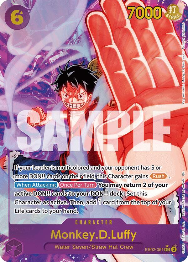 Monkey.D.Luffy (061) (Alternate Art) card artwork