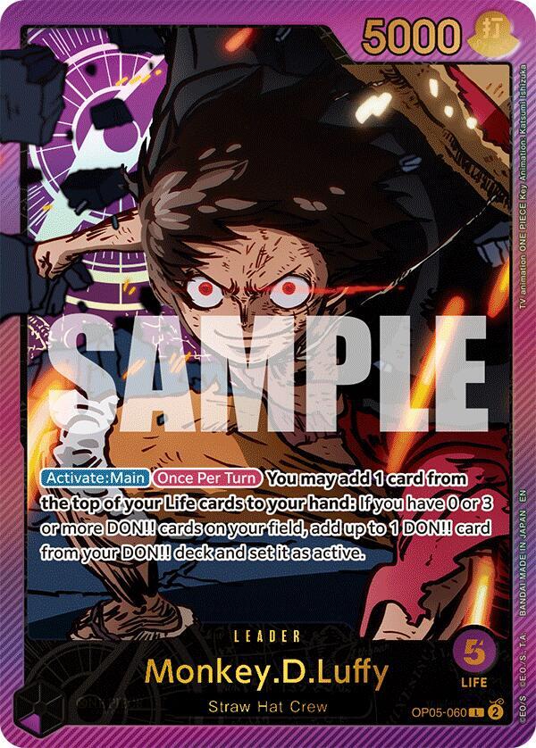 Monkey.D.Luffy (SP) card artwork