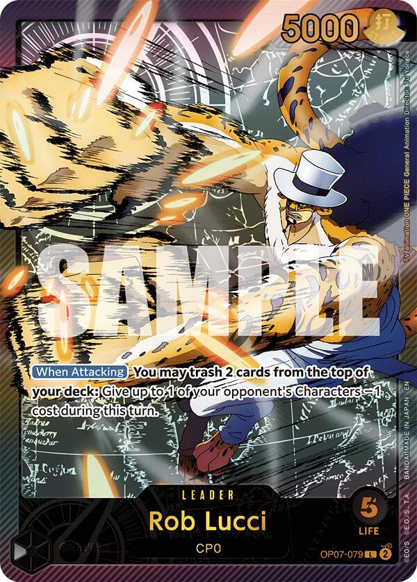 Rob Lucci (SP) card artwork