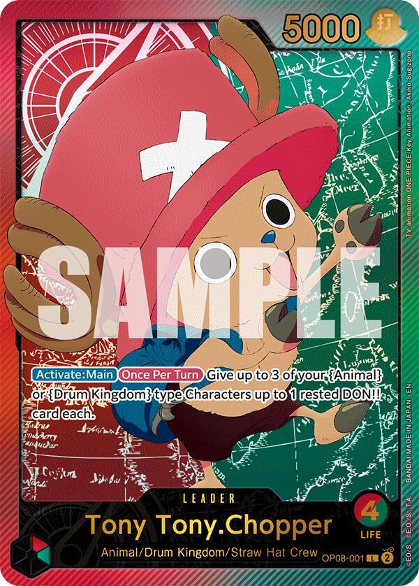 Tony Tony.Chopper (SP) card artwork