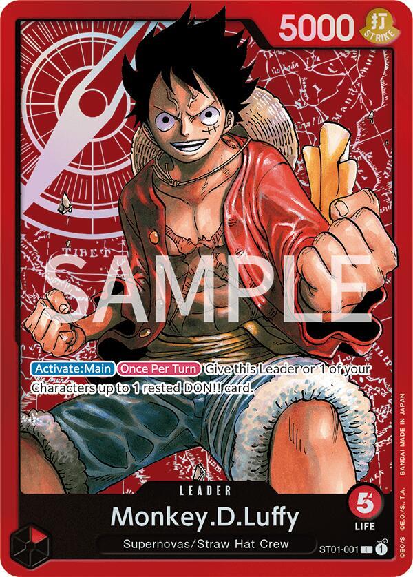 Monkey.D.Luffy card artwork
