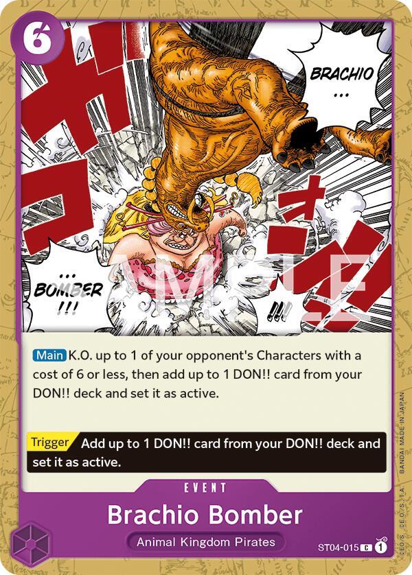 Brachio Bomber card artwork