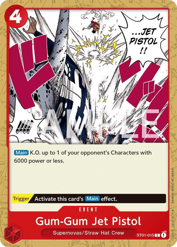 Gum-Gum Jet Pistol card artwork