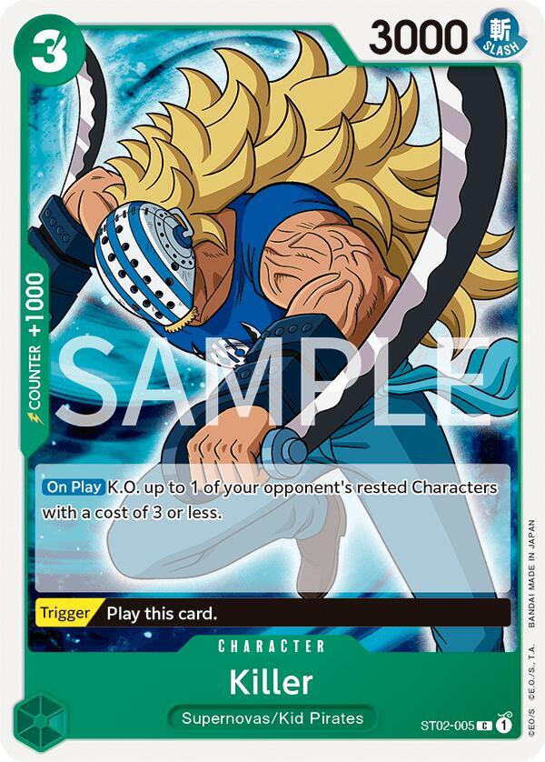 Killer card artwork