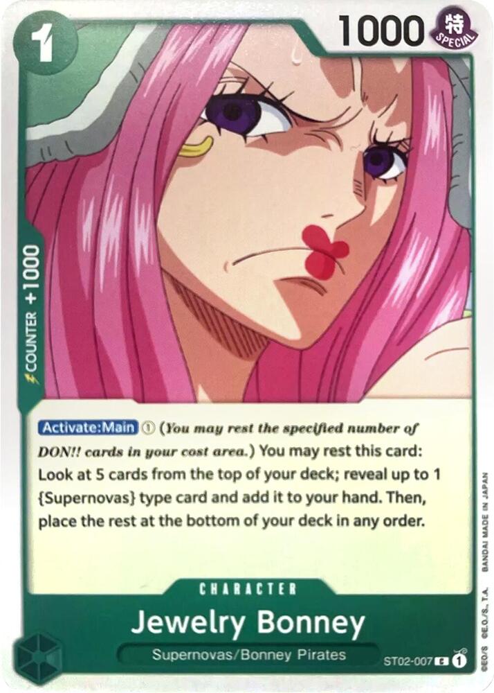 Jewelry Bonney card artwork