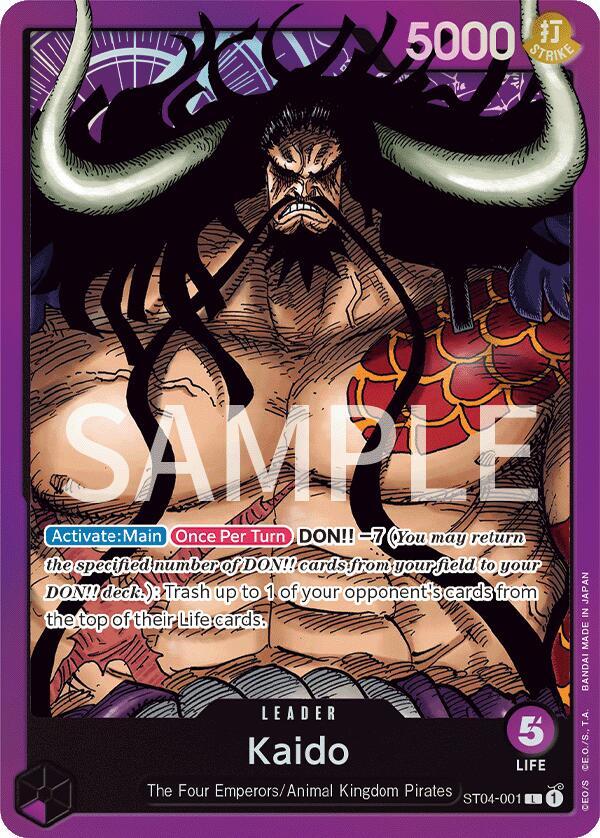 Kaido (001) card artwork