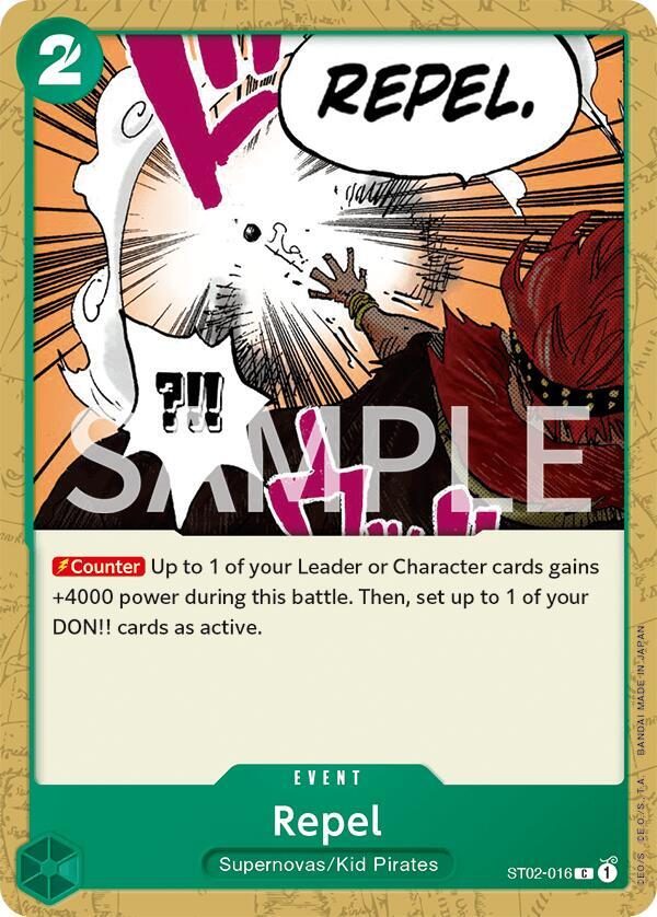 Repel card artwork