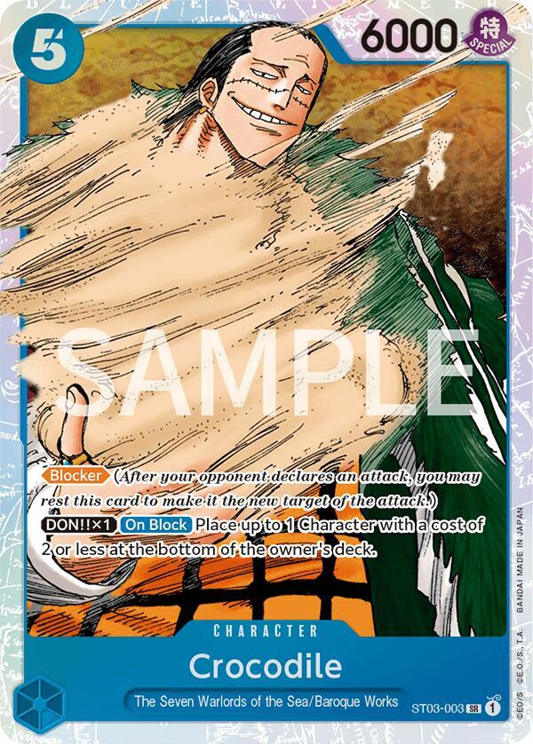 Crocodile (003) card artwork
