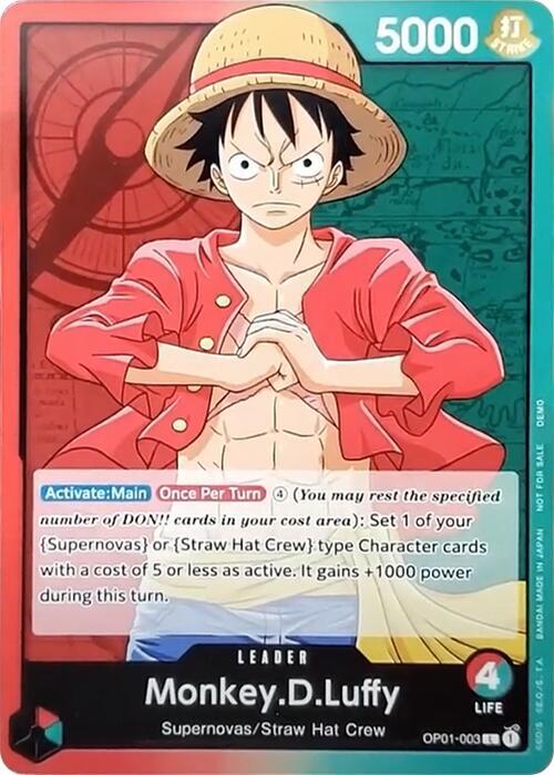 Monkey.D.Luffy (003) card artwork
