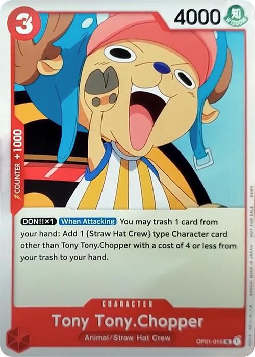 Tony Tony.Chopper (015) card artwork