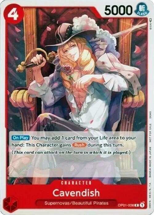 Cavendish card artwork