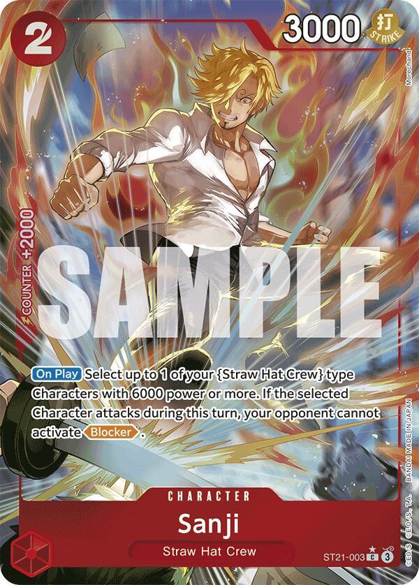 Sanji (Parallel) card artwork