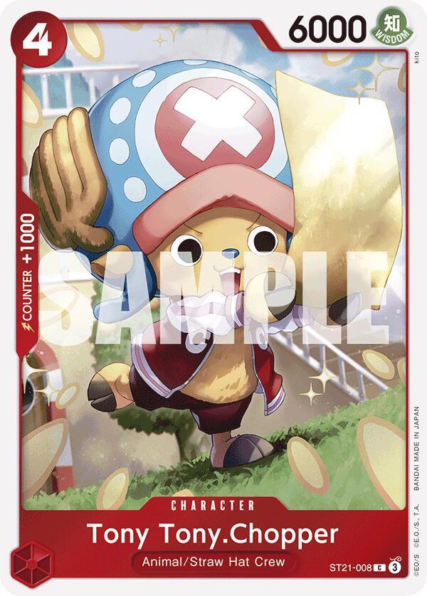Tony Tony.Chopper card artwork