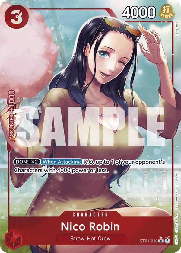 Nico Robin (Parallel) card artwork