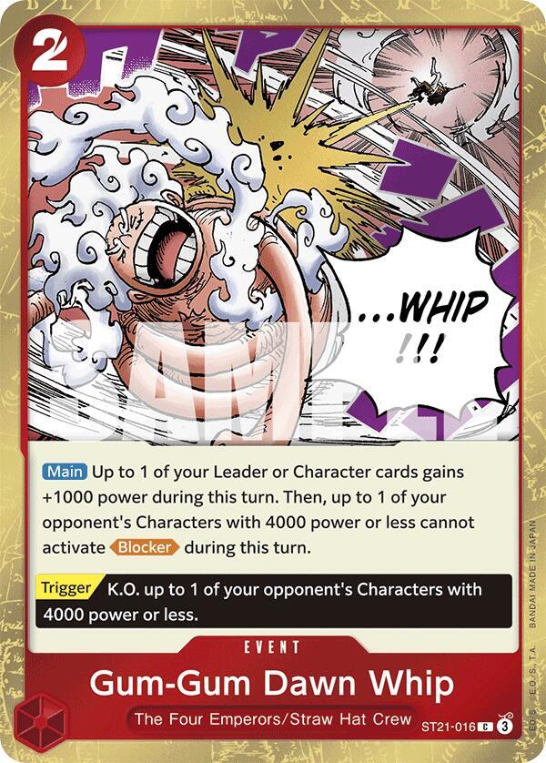 Gum-Gum Dawn Whip card artwork