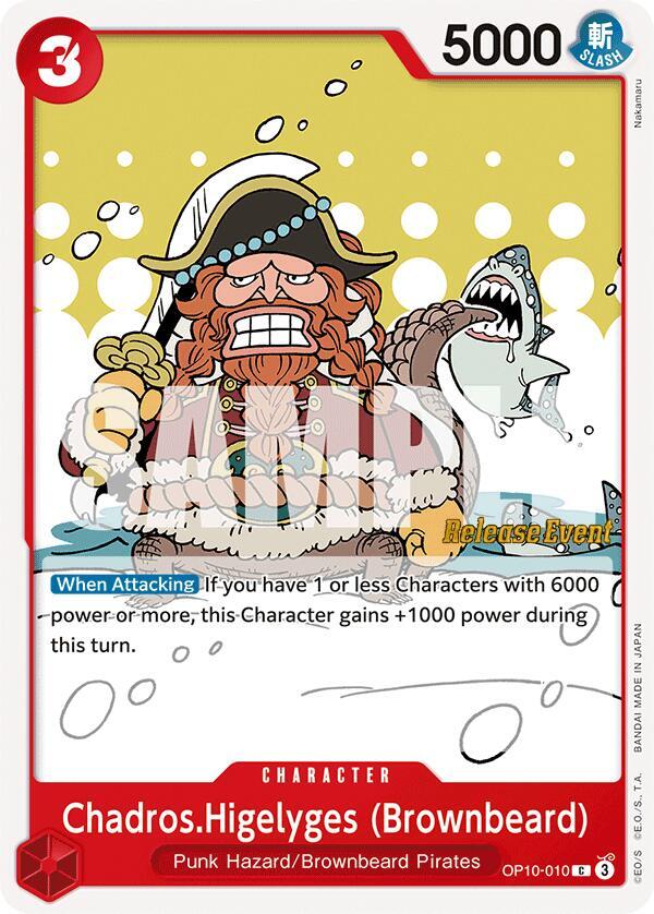 Chadros.Higelyges (Brownbeard) card artwork