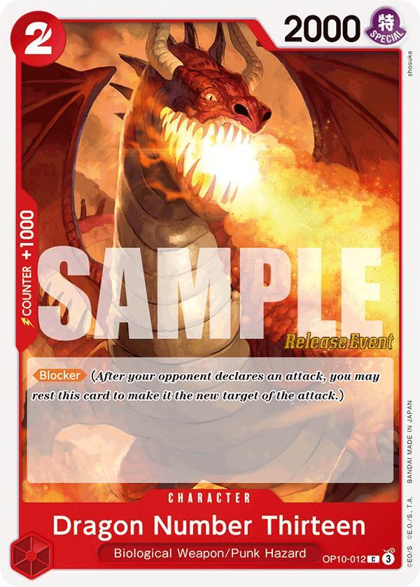 Dragon Number Thirteen card artwork