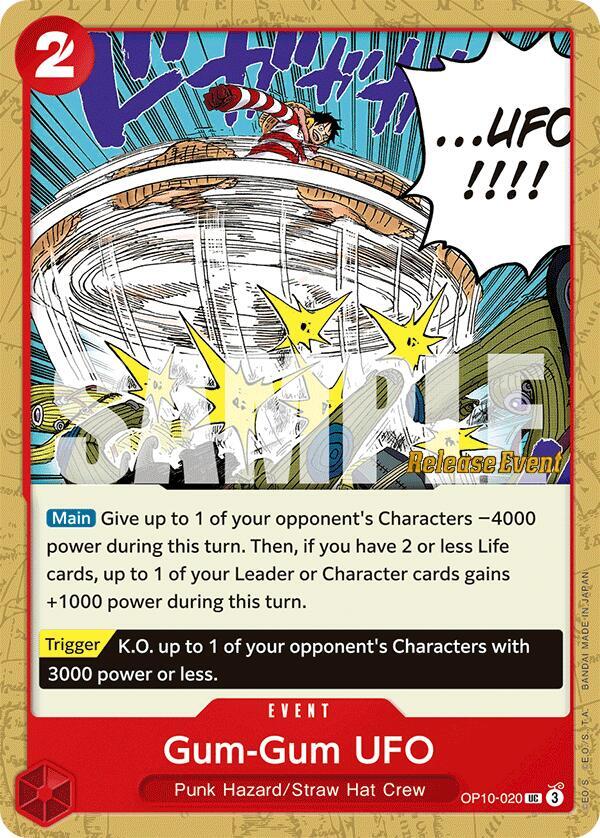 Gum-Gum UFO card artwork