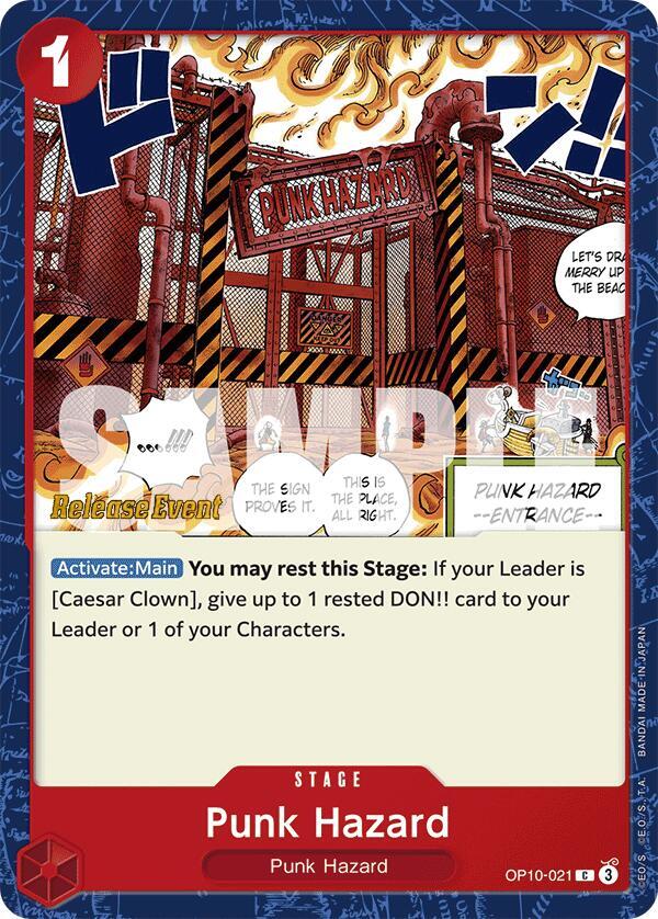 Punk Hazard card artwork