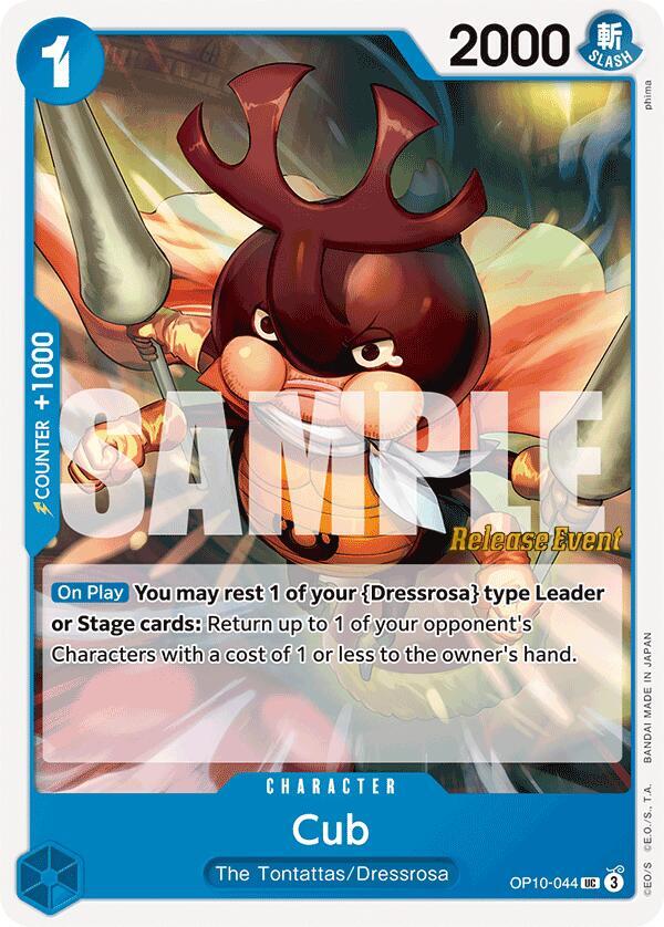 Cub card artwork