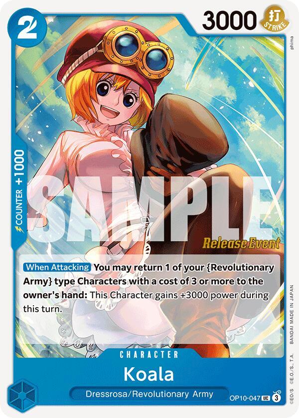 Koala card artwork
