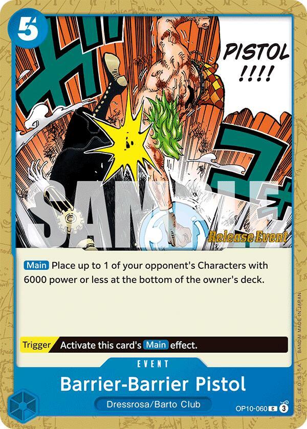 Barrier-Barrier Pistol card artwork