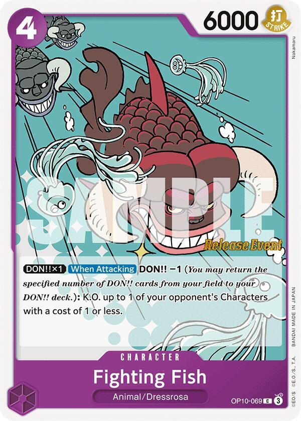 Fighting Fish card artwork