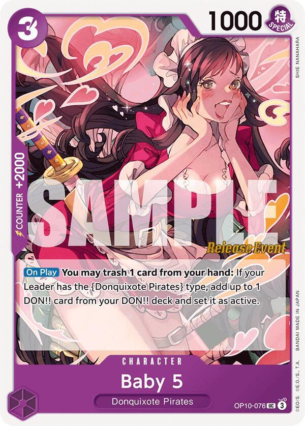 Baby 5 card artwork