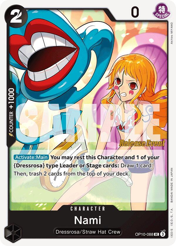 Nami (088) card artwork