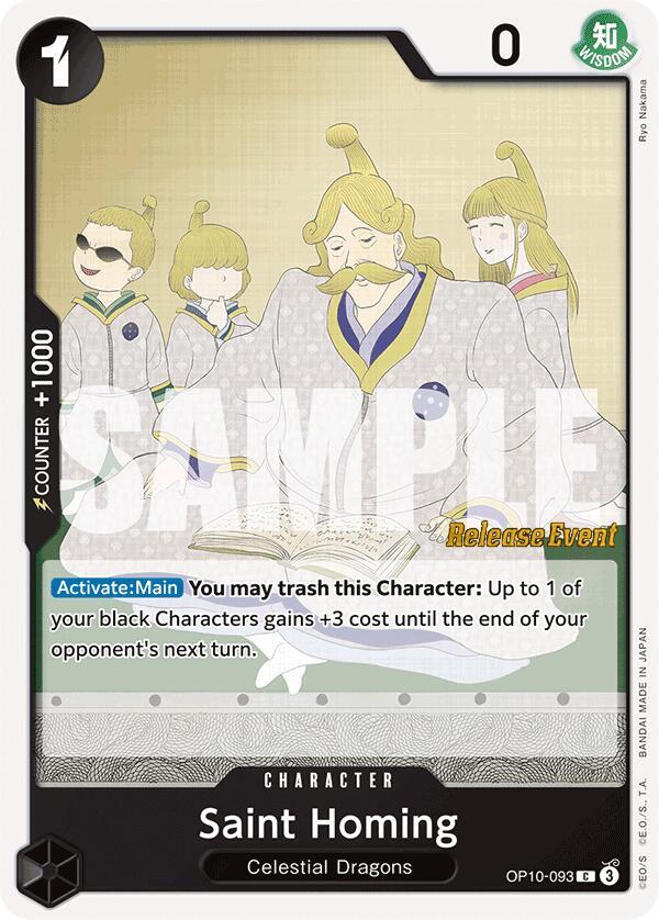 Saint Homing card artwork