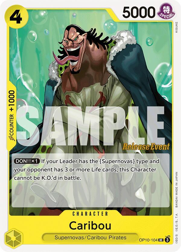 Caribou card artwork