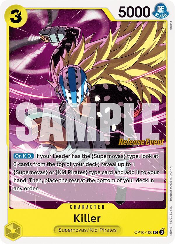 Killer card artwork