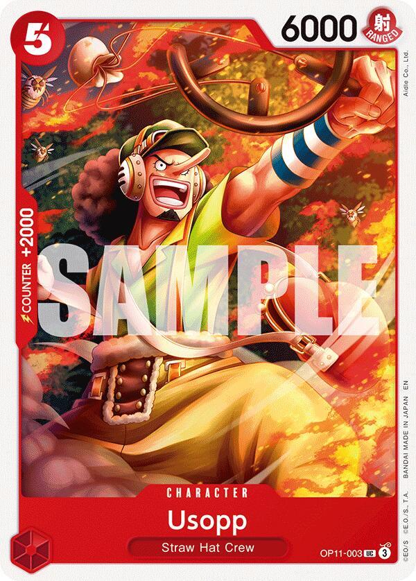 Usopp card artwork