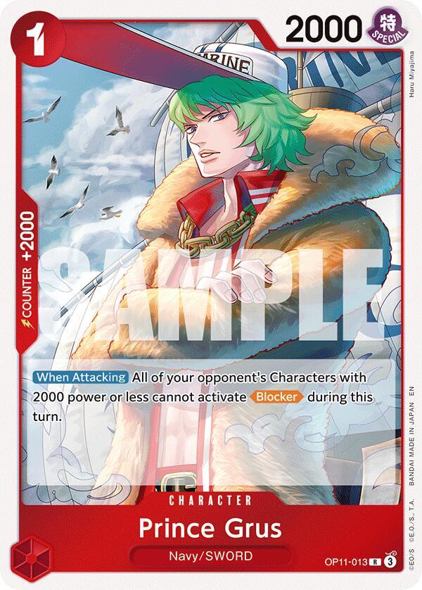 Prince Grus card artwork