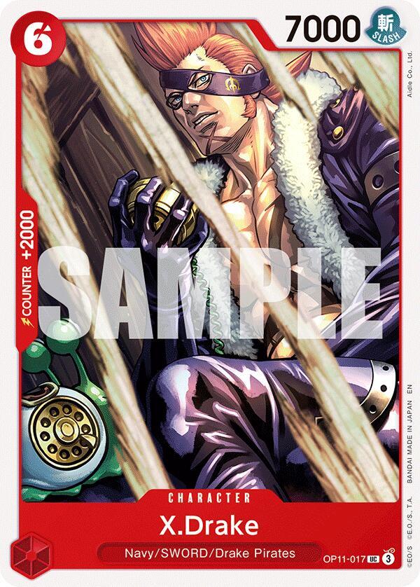 X.Drake card artwork