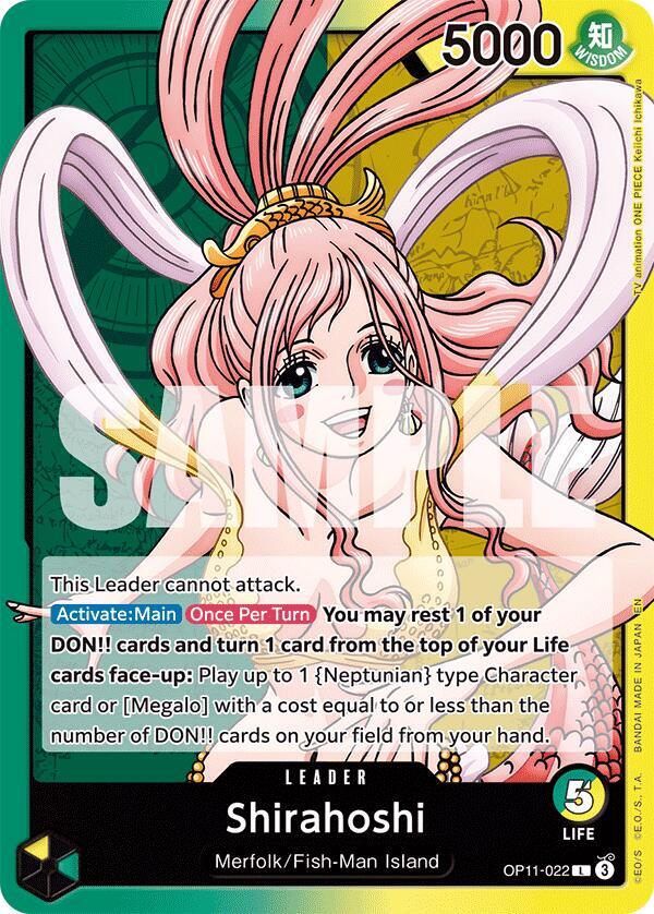 Shirahoshi (022) card artwork